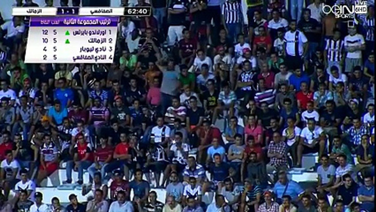 أهداف مباراة  الزمالك المصري و الصفاقسي التونسي    (1-3)