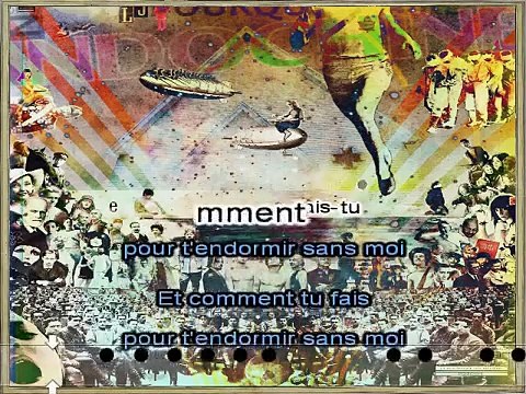 KARAOKE INDOCHINE - Un ange a ma table