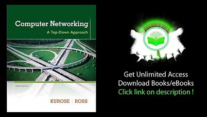 PDF DOWNLOAD Computer Networking A Top-Down Approach (6th Edition)