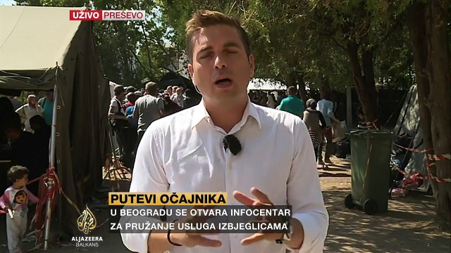 Kostić o pristizanju izbjeglica u Preševo