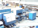 Louver, Form and Clinch Automated Line for sheet metal panels
