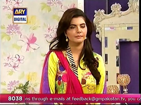 Good Morning Pakistan With Nida Yasir on ARY Digital Part 4 - 24th August 2015