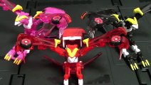 터닝메카드 피닉스 레드 블랙 핑크 카드로봇 변신 장난감 Turning Mecard Phoenix Toys