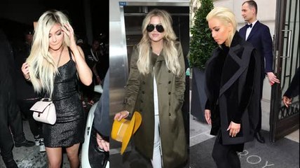 ¿A cuál hermana Kardashian le luce mejor el rubio?