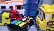 타요 캐리어카 장난감 Tayo The Little Bus Toys Car Carrier   또봇 뽀로로 폴리 토미카