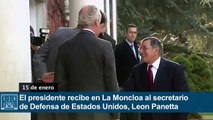 El presidente recibe al secretario de Defensa de Estados Unidos