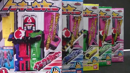 đồ chơi siêu nhân 파워레인저 트레인포스 미니 트레인 1 ~ 5 호 장난감 만들기 Toqger Toys