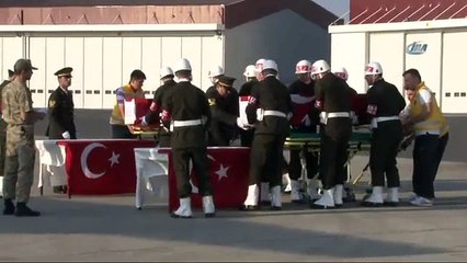 Şehit askerler memleketlerine uğurlandı