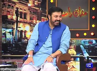 Hamza Ali Abbasi Singing in Mazaaq Rat