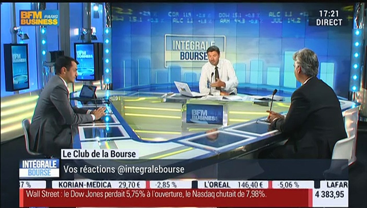Le Club de la Bourse: Jacques Tebeka, Thomas Friedberger et Stéphane Ceaux-Dutheil - 24/08