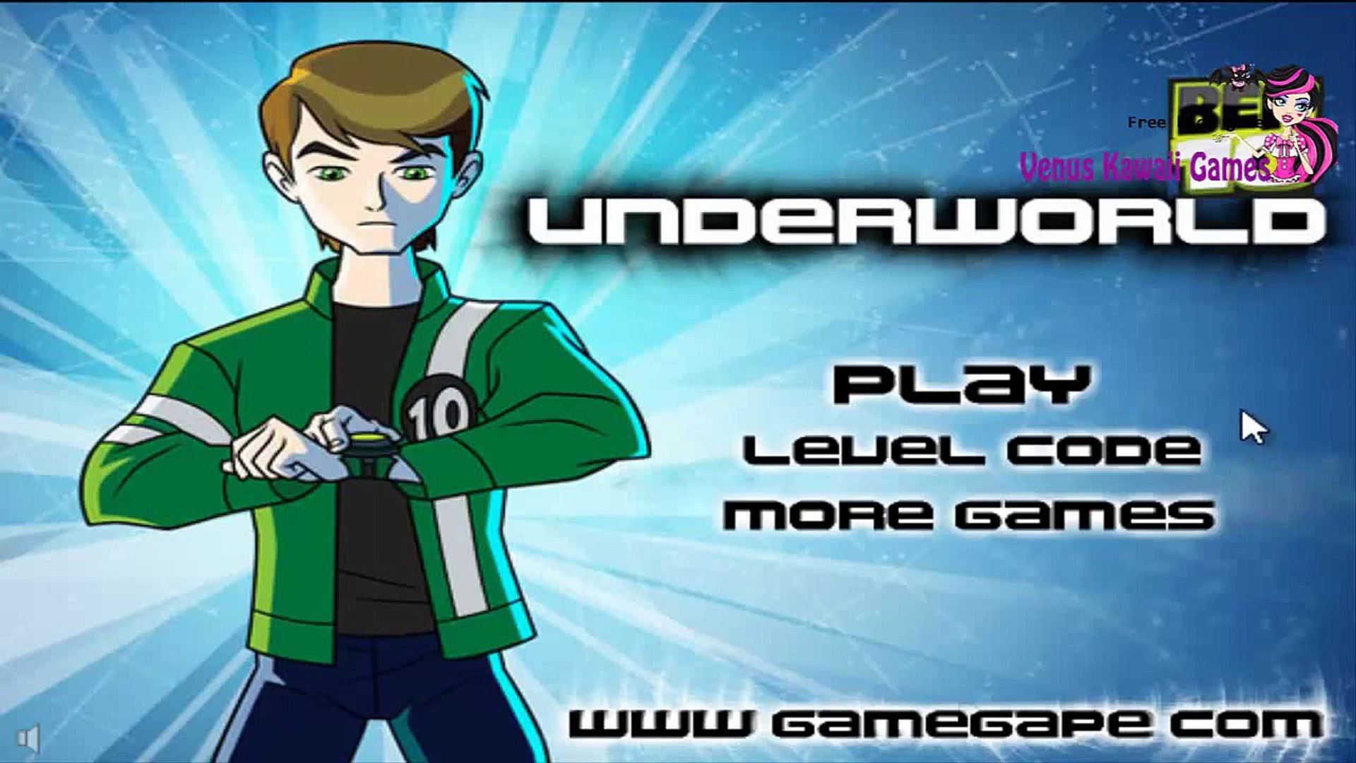 BEN 10   Underworld   Cartoon Network Games