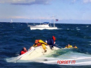 J/24 Sailboat Sinking