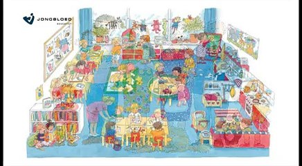 Bas in de klas op het digibord