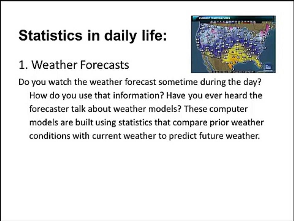 Introduction to Statistics - What are Statistics?