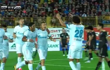 Shatov Goal - Rubin Kazan 0-1 Zenit Petersburg - 24-08-2015