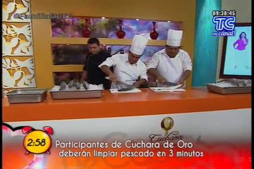 De Casa En Casa - Cuchara de Oro: Reto de pelar pescado