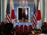 Secretary Clinton Delivers Remarks With Japanese Foreign Minister Gemba