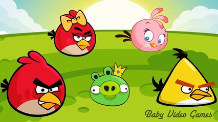 Angry Birds Finger Family Songs _ Nursery Rhymes for Children and Kids_1