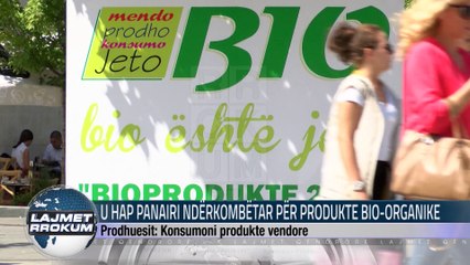 U HAP PANAIRI NDËRKOMBËTAR PËR PRODUKTE BIO-ORGANIKE