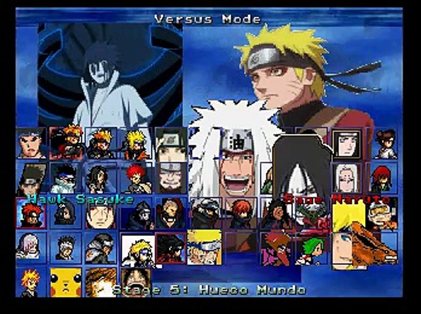 Susanoo Sasuke Vs Sage Mode Naruto Mugen