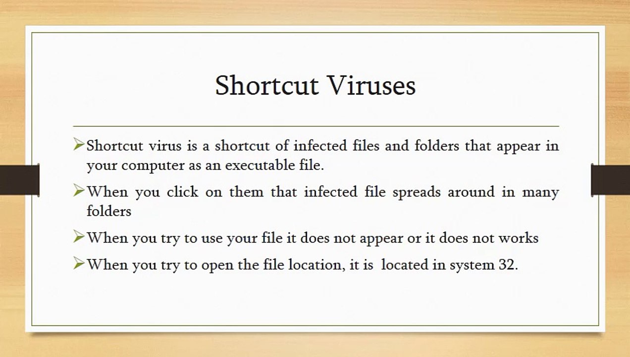 how to remove shortcut viruses from your computer