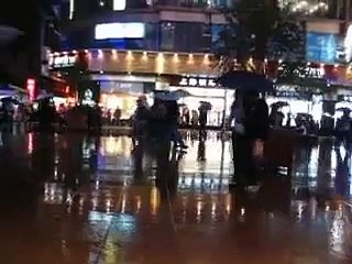 Shanghai 2010, Nanjing Street rain (2)