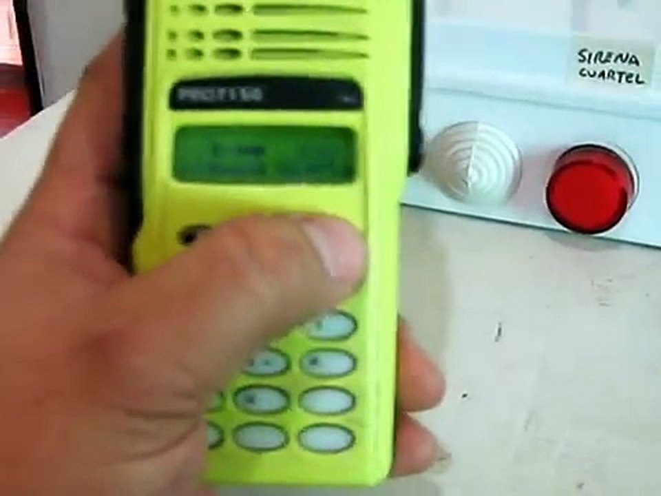 Sistema de Tonos de Alertas  MDC-1200 para Bomberos.AVI