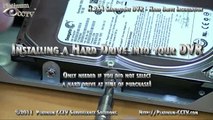 Install Hard Drive for Recording - DVR-7004 H.264 Standalone DVR