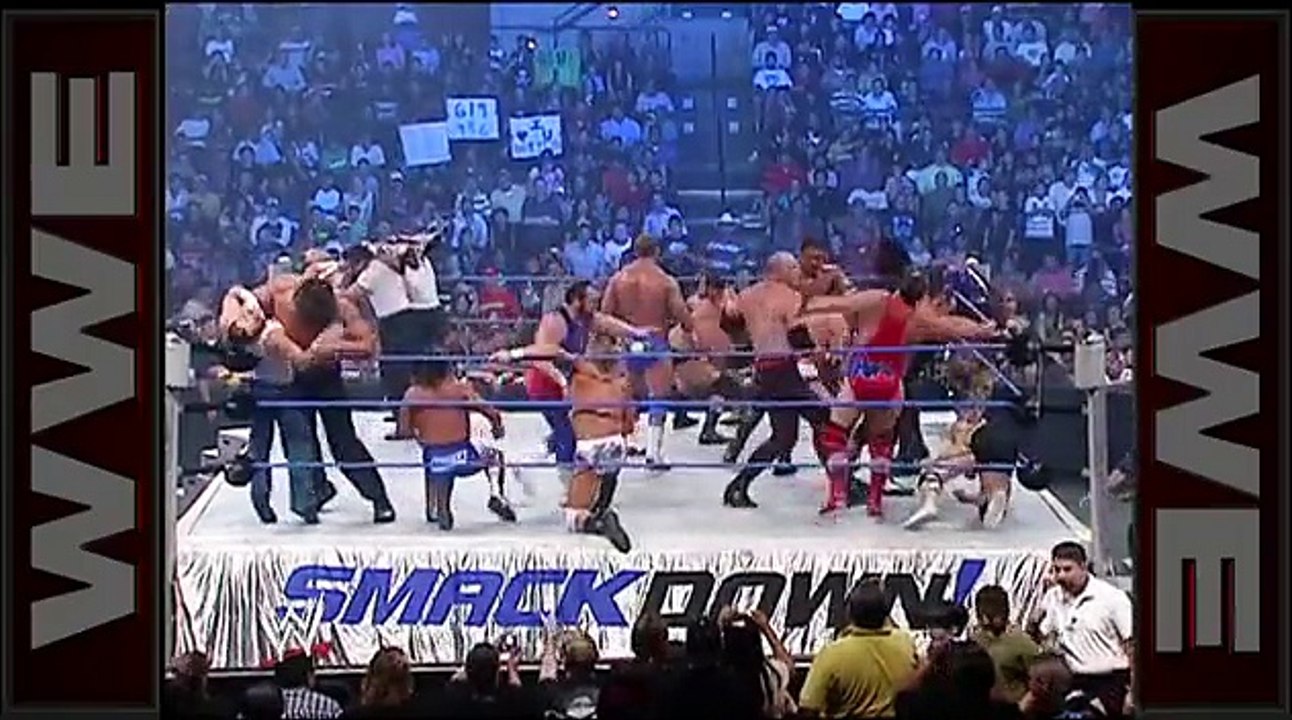 FULL-LENGTH MATCH - SmackDown - 20-Man Battle Royal - World Heavyweight Title Match-2015