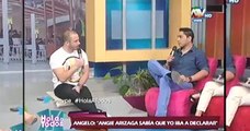 Jenko del Río y Ángelo Lazo tuvieron fuerte discusión en vivo