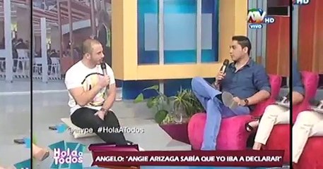 Jenko del Río y Ángelo Lazo tuvieron fuerte discusión en vivo