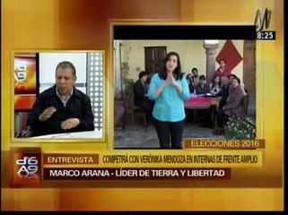 Marco Arana: "Venezuela es un régimen autoritario que debe ser sancionado"