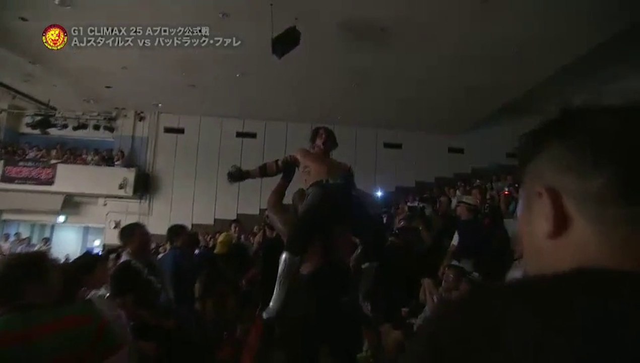 AJ Styles vs Bad Luck Fale─NJPW G1 Climax 25