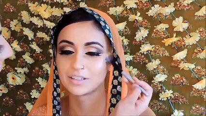Mehndi Bride Makeup Tutorial