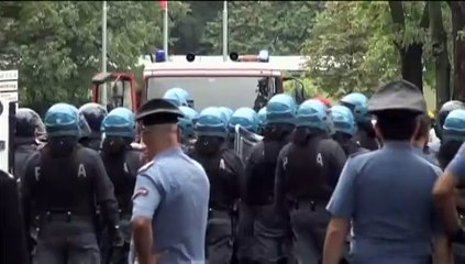 Forte tension à Milan entre 300 migrants d'un centre de la Croix-Rouge et la police