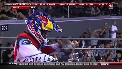 Special Flip -Tom Pages- X Games Moto X Best Trick 2012