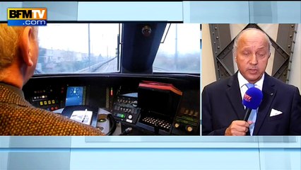Contrôles dans les trains: "Il faut des mesures qui font peur aux terroristes", demande Fabius