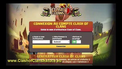 Clash of Clans triche - méthode secrète pour des gemmes gratuites
