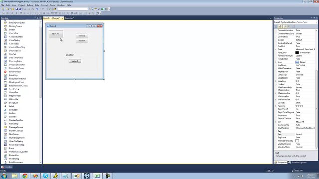 103 - Accessing All Controls pt 1
