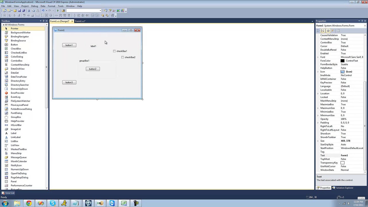 104 - Accessing All Controls pt 2