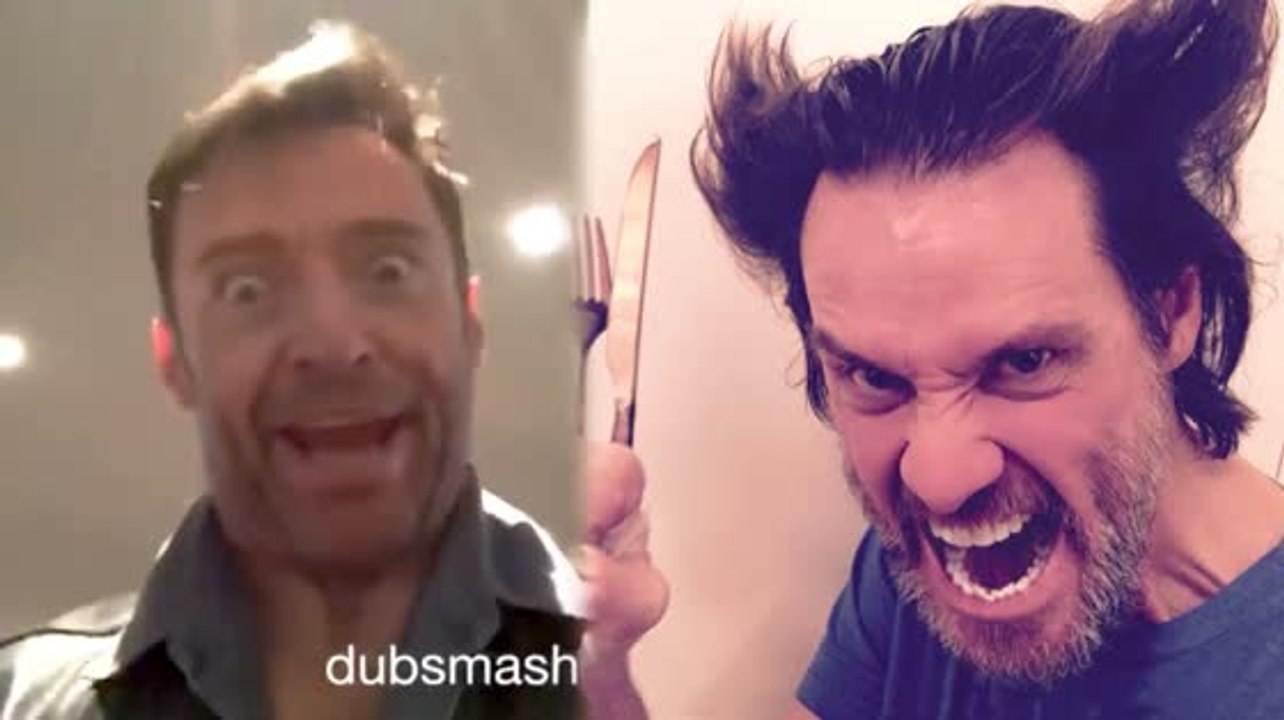 Hugh Jackman und Jim Carrey in vertauschten Rollen