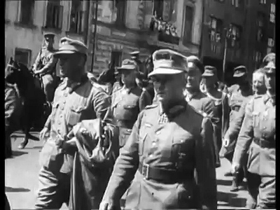 March of German prisoners in Moscow 1944