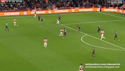 Aaron Ramsey Disallowed Goal _ Arsenal v. Liverpool 24.08.2015 HD