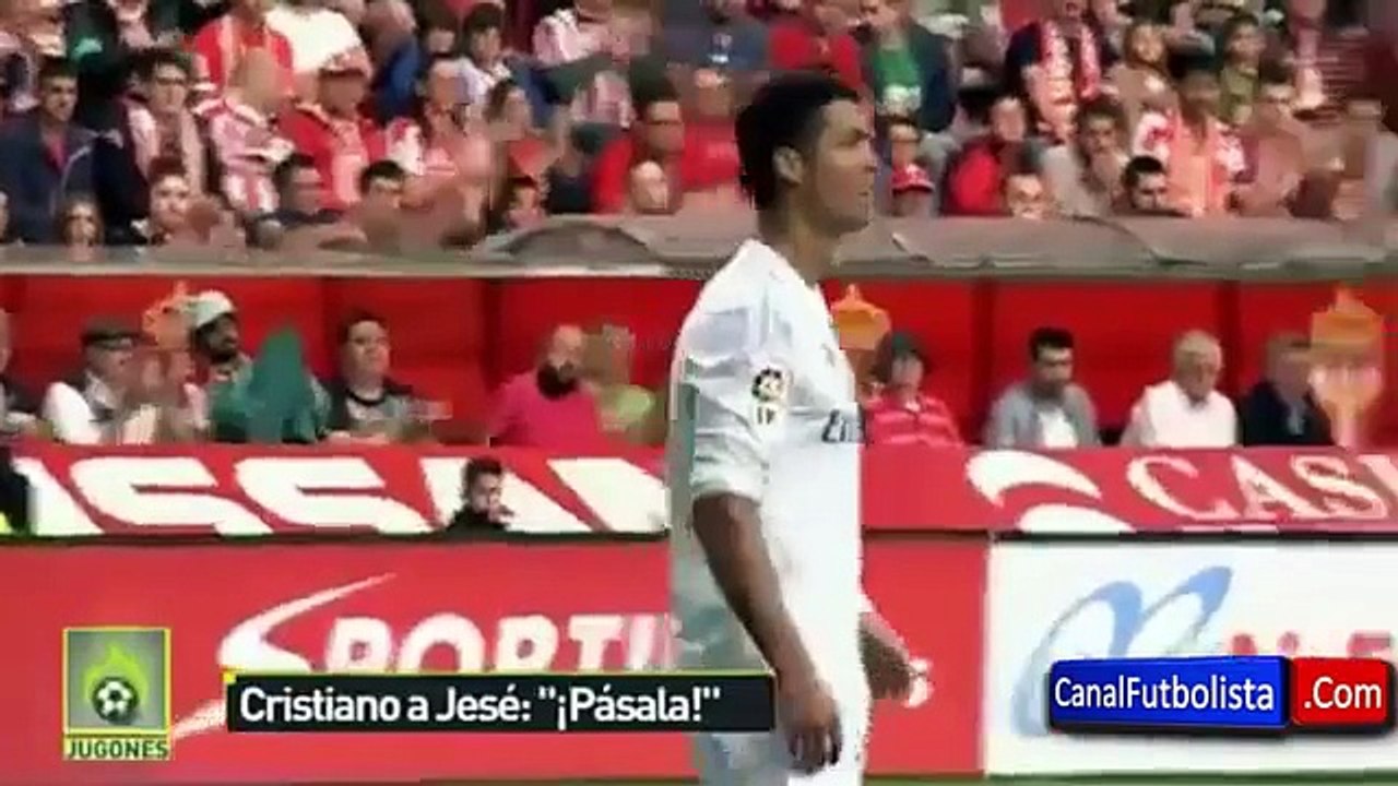 La desesperación de Cristiano Ronaldo ante el Sporting en el primer partido de Liga • 2015
