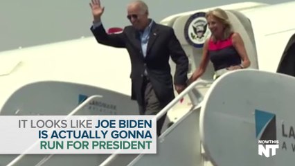 Looks Like Joe Biden Is Actually Running For President