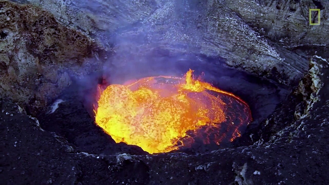 BURNING VOLCANO
