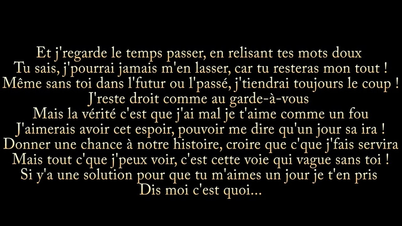 Chanson D Amour Triste Rap Love 15 Video Dailymotion