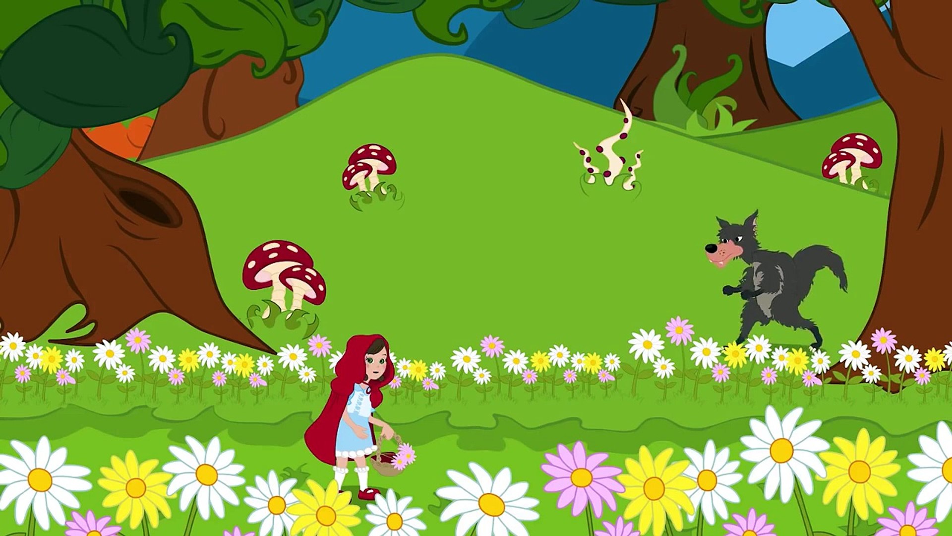 Little Red Riding Hood Fairy Tale Children Story - ليلى والذئب - قصص للأطفال  - video Dailymotion