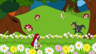 Little Red Riding Hood Fairy Tale Children Story - ليلى والذئب - قصص للأطفال