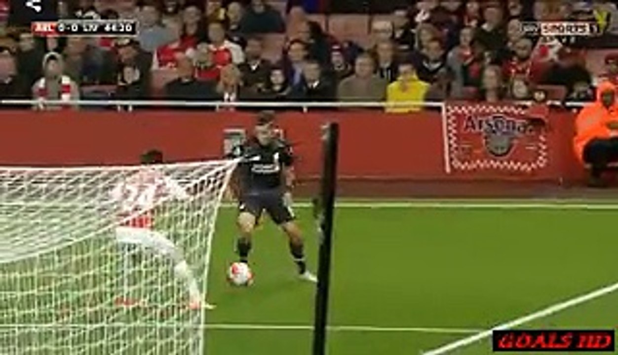 68' Goal P.Coutinho - Arsenal 0-1 Liverpool - Premier League 24.08.2015